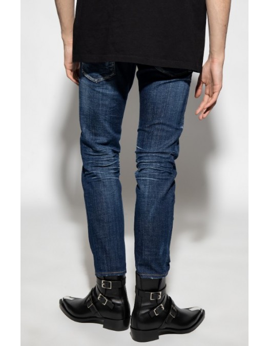 Jeans DSQUARED2, Dsquared2 NAVY BLUE ‘Skater’ jeans - S74LB1929D30010470