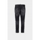 Jeans DSQUARED2, Black Fog Wash Slim Twist Jeans - S74LB1912S30357900