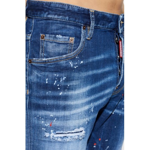 Jeans DSQUARED2, Distressed Skater Jeans