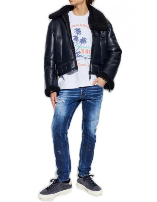 Jeans DSQUARED2, Distressed Skater Jeans - S74LB1928S30664470