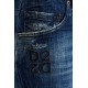 Jeans DSQUARED2, Skater jeans, D2, Bleumarin - S74LB1949D30010470