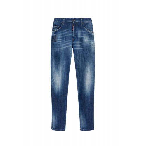 Jeans DSQUARED2, Skater jeans, D2, Bleumarin