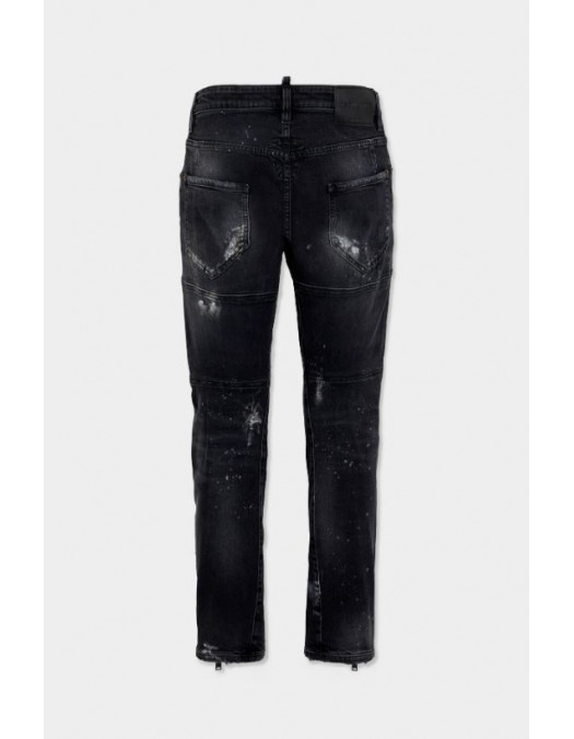 Jeans DSQUARED2, Moldy Peaches Black New Biker Jeans - S74LB1973D30046900