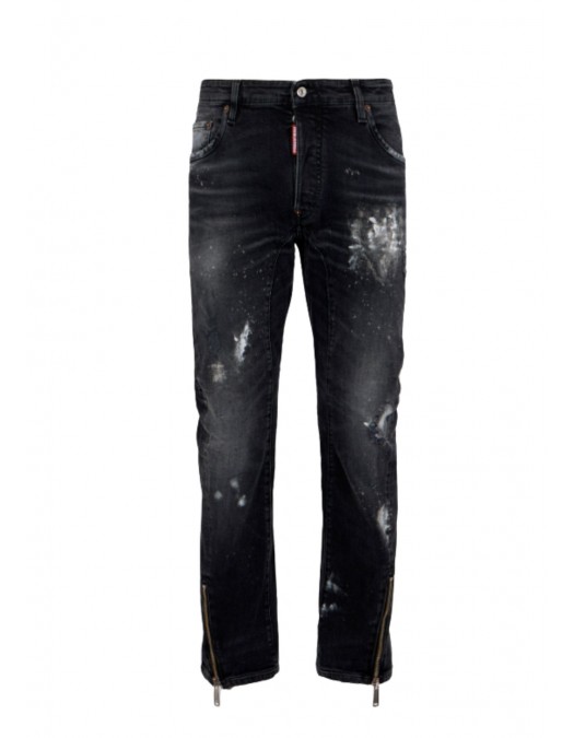 Jeans DSQUARED2, Moldy Peaches Black New Biker Jeans - S74LB1973D30046900