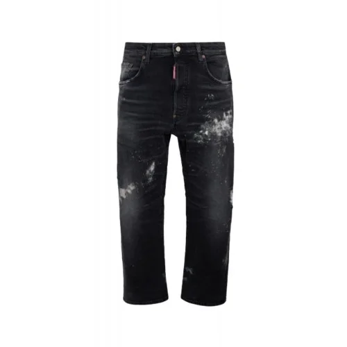Jeans DSQUARED2, Moldy Peaches Kawaii Jeans, Negru