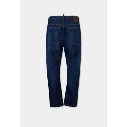 Jeans DSQUARED2, Dark Clean Bro Jeans, Bleumarin