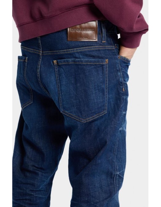 Jeans DSQUARED2, Dark Clean Bro Jeans, Bleumarin - S74LB1982D30010470