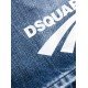 Pantaloni scurti DSQUARED2, Logo atasat, Denim - S74MU0611S30309470