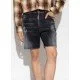 Pantaloni scurti DSQUARED2, Ciao Straight Black Denim - S74MU0774S30503900 Pantaloni scurti DSQUARED2, Ciao Straight Black Denim - S74MU0774S30503900