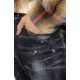 Pantaloni scurti DSQUARED2, Ciao Straight Black Denim - S74MU0774S30503900 Pantaloni scurti DSQUARED2, Ciao Straight Black Denim - S74MU0774S30503900