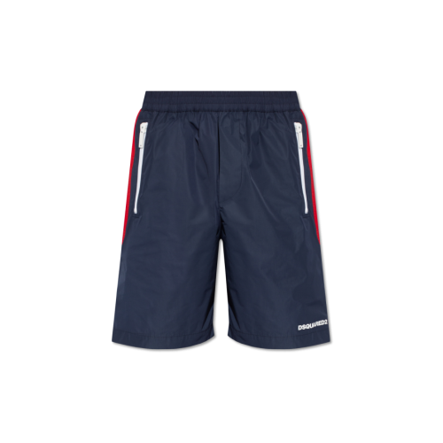 PANTALONI SCURTI DSQUARED2, 90'S URBAN ELASTIC BOXER SHORTS PANTALONI SCURTI DSQUARED2, 90'S URBAN ELASTIC BOXER SHORTS