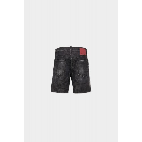 Pantaloni scurti DSQUARED2, Marine Grey, Short Jeans Pantaloni scurti DSQUARED2, Marine Grey, Short Jeans