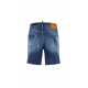Pantaloni scurti DSQUARED2, Marine Distressed Denim Shorts, Dark Blue - S74MU0884S30664470 Pantaloni scurti DSQUARED2, Marine Distressed Denim Shorts, Dark Blue - S74MU0884S30664470
