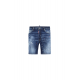 BLUGI SCURTI DSQUARED2, Paint-Splattered, Distressed Denim, Blue Marine - S74MU0914S30664470 BLUGI SCURTI DSQUARED2, Paint-Splattered, Distressed Denim, Blue Marine - S74MU0914S30664470