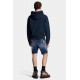 BLUGI SCURTI DSQUARED2, Paint-Splattered, Distressed Denim, Blue Marine - S74MU0914S30664470 BLUGI SCURTI DSQUARED2, Paint-Splattered, Distressed Denim, Blue Marine - S74MU0914S30664470
