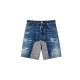 Bermude DSQUARED2, Medium Ripped Wash Hybrid Shorts - S74MU0930D30011470