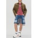 Bermude DSQUARED2, Medium Ripped Wash Hybrid Shorts - S74MU0930D30011470