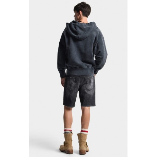 Bermude DSQUARED2, Black Fog Wash Marine Shorts