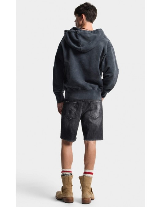 Bermude DSQUARED2, Black Fog Wash Marine Shorts - S74MU0964S30357900