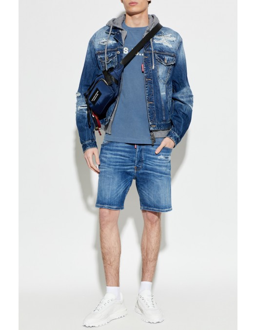 Bermude DSQUARED2, AZUL MARINO Shorts vaqueros ‘Marine’, Bleu - S74MU0990S30872470