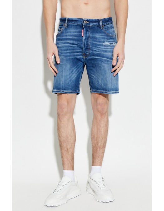 Bermude DSQUARED2, AZUL MARINO Shorts vaqueros ‘Marine’, Bleu - S74MU0990S30872470