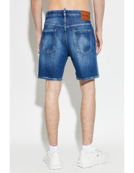 Bermude DSQUARED2, AZUL MARINO Shorts vaqueros ‘Marine’, Bleu - S74MU0990S30872470