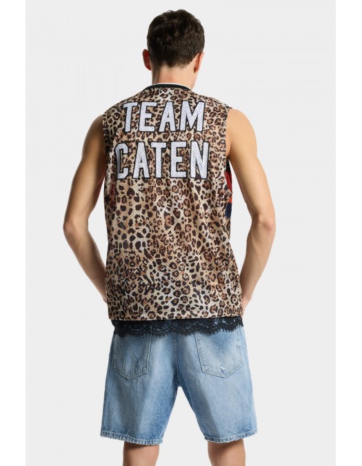 Bermude DSQUARED2, Light Diagonale Wash Marine Shorts - S74MU0991S30839470