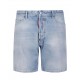 Bermude DSQUARED2, Light Diagonale Wash Marine Shorts - S74MU0991S30839470