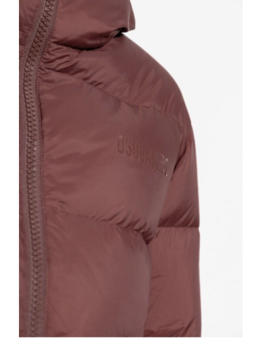 Geaca DSQUARED2,Puffer Down, Burgundy, Women - S75AM1079D35093248