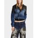 Geaca DSQUARED2, Butch Denim Hybrid Jean, Black, Blue - S75AM1106S30309470