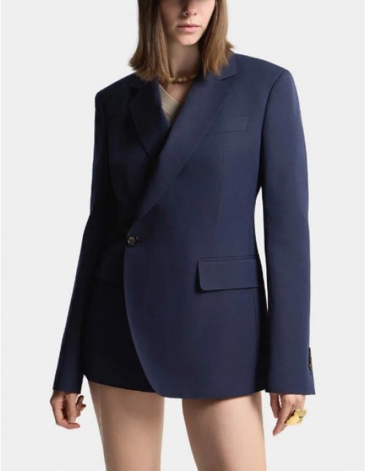 Sacou DSQUARED2, Kathy Blazer, Blue - S75BN0951D35455483