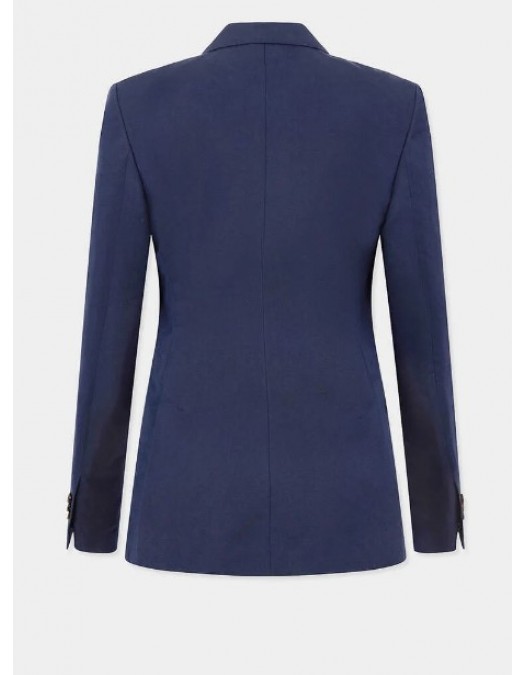 Sacou DSQUARED2, Kathy Blazer, Blue - S75BN0951D35455483