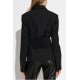 Jacheta DSQUARED2, BLACK Blazer with multiple pockets - S75BN0965D35515900
