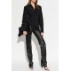 Jacheta DSQUARED2, BLACK Blazer with multiple pockets - S75BN0965D35515900