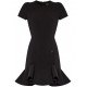 Rochie DSQUARED2, Ruffled-hem Mini, Logo Insert - S75CV0859S60567900