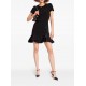 Rochie DSQUARED2, Ruffled-hem Mini, Logo Insert - S75CV0859S60567900