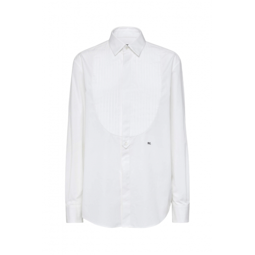 CAMASA DSQUARED2, Tuxedo, Front Plastron Detail, White CAMASA DSQUARED2, Tuxedo, Front Plastron Detail, White