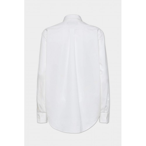 CAMASA DSQUARED2, Tuxedo, Front Plastron Detail, White CAMASA DSQUARED2, Tuxedo, Front Plastron Detail, White
