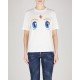 Tricou DSQUARED2, Insertie Blue Eyes, Alb - S75GD0359S23009100