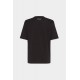 Tricou DSQUARED2, Heart Insert, Easy Fit, Black - S75GD0423S24662900