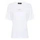 Tricou DSQUARED2, Small Front Logo, Red Details, White - S75GD0424S24668100 Tricou DSQUARED2, Small Front Logo, Red Details, White - S75GD0424S24668100