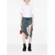 Tricou DSQUARED2, Small Front Logo, Red Details, White - S75GD0424S24668100 Tricou DSQUARED2, Small Front Logo, Red Details, White - S75GD0424S24668100