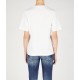 Tricou DSQUARED2, Full White, Logo Frontal - S75GD0445S24668100