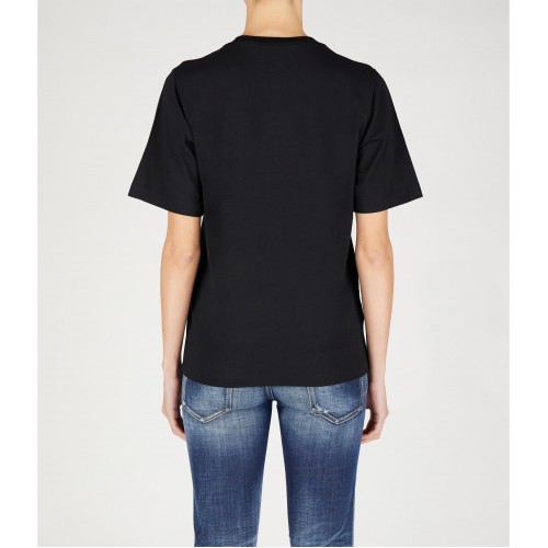 Tricou DSQUARED2, Full Black, Logo Frontal Tricou DSQUARED2, Full Black, Logo Frontal