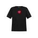 Tricou DSQUARED2, Red Heart, Black - S75GD0448S24668900 Tricou DSQUARED2, Red Heart, Black - S75GD0448S24668900