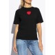 Tricou DSQUARED2, Red Heart, Black - S75GD0448S24668900