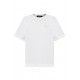 Tricou DSQUARED2, Logo Shimmering, White - S75GD0452D20020100