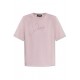 Tricou DSQUARED2, Logo Signature Print, Pink Beige - S75GD0453D20035224