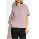 Tricou DSQUARED2, Logo Signature Print, Pink Beige - S75GD0453D20035224