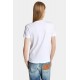 Tricou DSQUARED2, Just Right Fit, Red Label, White - S75GD0476D20020100